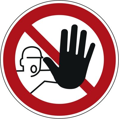 Neutralware, Hausnummer + Türschild, Hinweisschild P006 Zutritt für Unbefugte verboten Hart-PVC Neutralware, Hausnummer + Türschild, Hinweisschild P006 Zutritt für Unbefugte verboten Hart-PVC