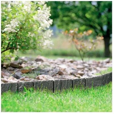 Prosperplast, Rasenkante, Gartenstein Anthrazit Garteneinfassung (78 cm) Prosperplast, Rasenkante, Gartenstein Anthrazit Garteneinfassung (78 cm)