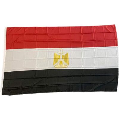 trends4cents, Fahne, XXL Flagge Ägypten 250 x 150 cm Fahne mit 3 Ösen 100g/m² Stoffgewicht (150 x 250 cm) trends4cents, Fahne, XXL Flagge Ägypten 250 x 150 cm Fahne mit 3 Ösen 100g/m² Stoffgewicht (150 x 250 cm)