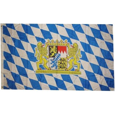 trends4cents, Fahne, Flagge Bayern Löwe Freistaat 250 x 150 cm Fahne mit 3 Ösen 100g/m² Stoffgewicht Hiss (250 x 150 cm) trends4cents, Fahne, Flagge Bayern Löwe Freistaat 250 x 150 cm Fahne mit 3 Ösen 100g/m² Stoffgewicht Hiss (250 x 150 cm)