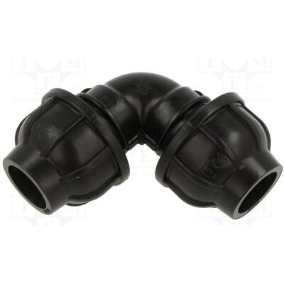 Gebo, Rohrverbindungstechnik, Verbinder: Spanner 20mm für PE-Rohre Plast Mat: Polypropylen Gebo, Rohrverbindungstechnik, Verbinder: Spanner 20mm für PE-Rohre Plast Mat: Polypropylen
