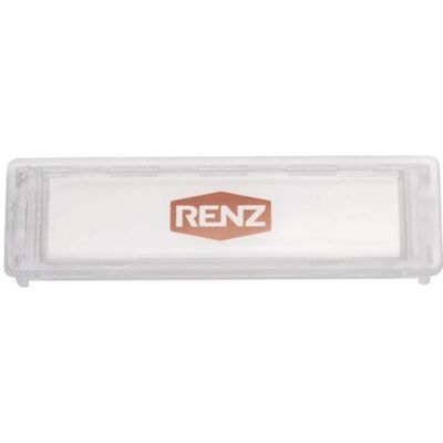 Renz, Briefkasten Zubehör, Namensschild 92 97-9-82016 75x22mm transparent Renz, Briefkasten Zubehör, Namensschild 92 97-9-82016 75x22mm transparent