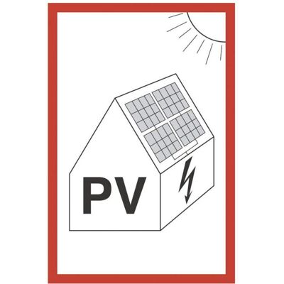 Hein Industrieschilder, Hausnummer + Türschild, GmbH HEIN 179282 Hinweisschild HEIN 179282 Photovoltaik-anlage Folie 148x105m Hein Industrieschilder, Hausnummer + Türschild, GmbH HEIN 179282 Hinweisschild HEIN 179282 Photovoltaik-anlage Folie 148x105m