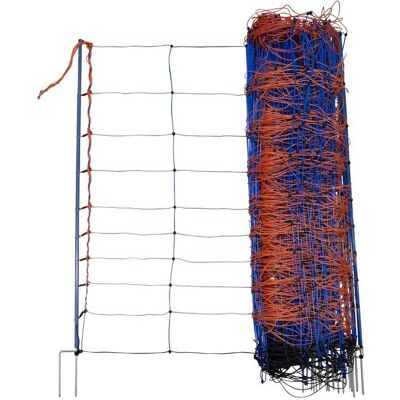 Kerbl, Gartenzaun, TitanNet Premium, 50m, orange/blau,108cm, Doppelspitz Kerbl, Gartenzaun, TitanNet Premium, 50m, orange/blau,108cm, Doppelspitz