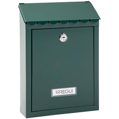 Arregui, Briefkasten, Briefkasten grün Stahl Civic Arregui, Briefkasten, Briefkasten grün Stahl Civic