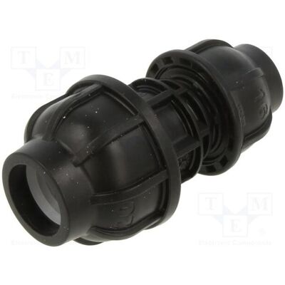 Gebo, Schlauchanschluss + Schlauchverbinder, Verbinder: Spanner ØAusg: 20mm ØEing: 16mm für PE-Rohre Plast (20 mm) Gebo, Schlauchanschluss + Schlauchverbinder, Verbinder: Spanner ØAusg: 20mm ØEing: 16mm für PE-Rohre Plast (20 mm)