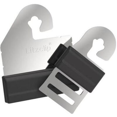 AKO, Gartenzaun, Torgriffverbinder Litzclip für Band AKO, Gartenzaun, Torgriffverbinder Litzclip für Band