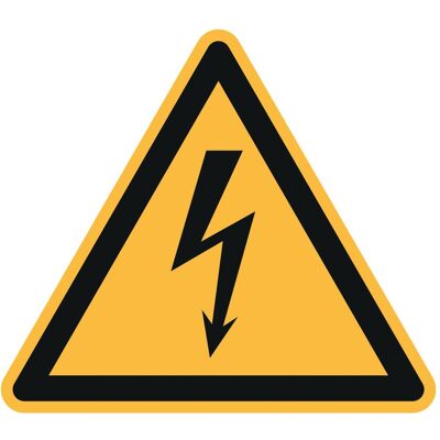 Neutralware, Hausnummer + Türschild, Hinweisschild 20x20 cm (BxH) Warnung vor elektrischer Spannung Hart-PVC Neutralware, Hausnummer + Türschild, Hinweisschild 20x20 cm (BxH) Warnung vor elektrischer Spannung Hart-PVC