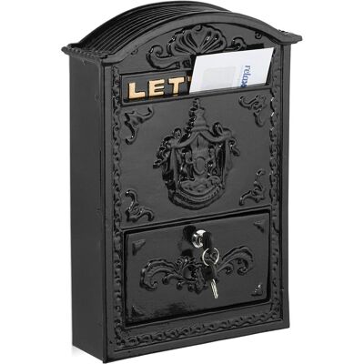 Relaxdays, Briefkasten, Briefkasten Vintage Relaxdays, Briefkasten, Briefkasten Vintage