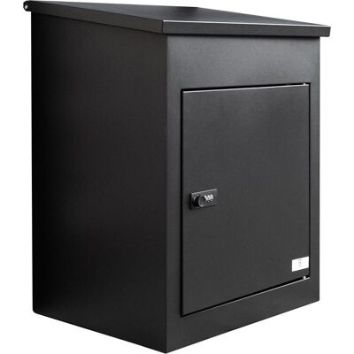 Extralink, Briefkasten, LockStar Paket-Schliessfachbox, 44x34x55cm Stahl-Aufbewahrungstruhe Extralink, Briefkasten, LockStar Paket-Schliessfachbox, 44x34x55cm Stahl-Aufbewahrungstruhe