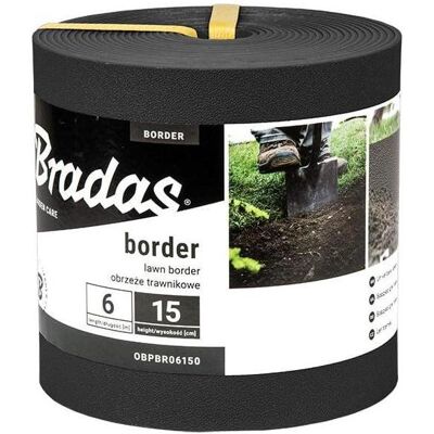 Bradas Gartenzäunchen - Langlebig, Umweltfreundlich, 6m x 15cm Bradas Gartenzäunchen - Langlebig, Umweltfreundlich, 6m x 15cm