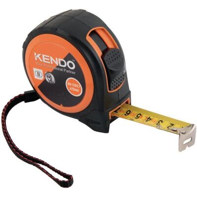 Kendo, Längenmesswerkzeug, Rollmeter 8m-26ft (8 m) Kendo, Längenmesswerkzeug, Rollmeter 8m-26ft (8 m)