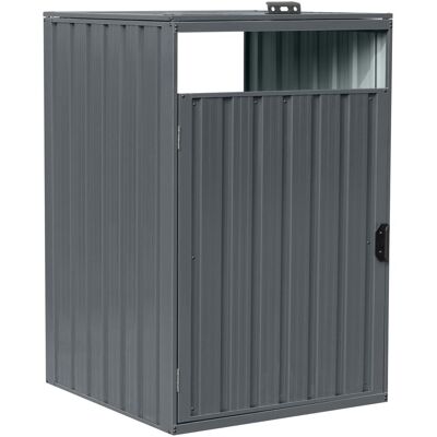 Axi, Gartenhaus + Gartenschrank, Owen Mülltonnenbox aus Metall in Anthrazit 1x 240 L Axi, Gartenhaus + Gartenschrank, Owen Mülltonnenbox aus Metall in Anthrazit 1x 240 L