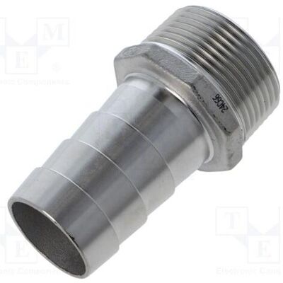 Gebo, Schlauchanschluss + Schlauchverbinder, Verbinder: Schlauchstück max.10,5bar 1.4408 Edelstahl G316 (33 mm) Gebo, Schlauchanschluss + Schlauchverbinder, Verbinder: Schlauchstück max.10,5bar 1.4408 Edelstahl G316 (33 mm)