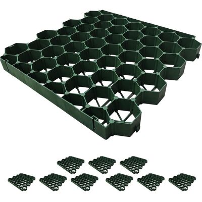 Relaxdays, Rasenkante, Rasengitter-Set (50 cm) Relaxdays, Rasenkante, Rasengitter-Set (50 cm)