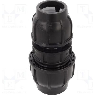 Gebo, Schlauchanschluss + Schlauchverbinder, Verbinder: Spanner ØAusg: 50mm ØEing: 40mm für PE-Rohre Plast Gebo, Schlauchanschluss + Schlauchverbinder, Verbinder: Spanner ØAusg: 50mm ØEing: 40mm für PE-Rohre Plast