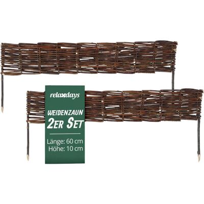 Relaxdays, Rasenkante, Beeteinfassung (2 cm) Relaxdays, Rasenkante, Beeteinfassung (2 cm)
