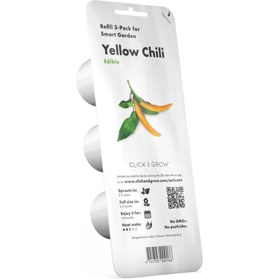 Click and Grow, Samen, Saatgut Gelber Chili (Gemüsesamen) Click and Grow, Samen, Saatgut Gelber Chili (Gemüsesamen)