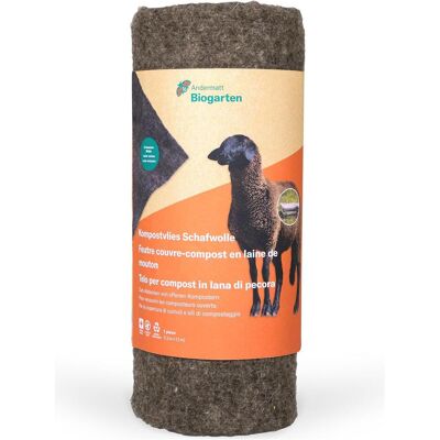 Andermatt Biogarten, Pflanzen Winterschutz + Gartenvlies, Kompostvlies aus Schafswolle, 1.1x1.3m (1 Stk) Andermatt Biogarten, Pflanzen Winterschutz + Gartenvlies, Kompostvlies aus Schafswolle, 1.1x1.3m (1 Stk)