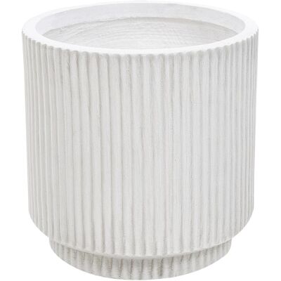 Beliani Blumenübertopf Off-White DARIA - Blumenübertopf Beliani Blumenübertopf Off-White DARIA - Blumenübertopf
