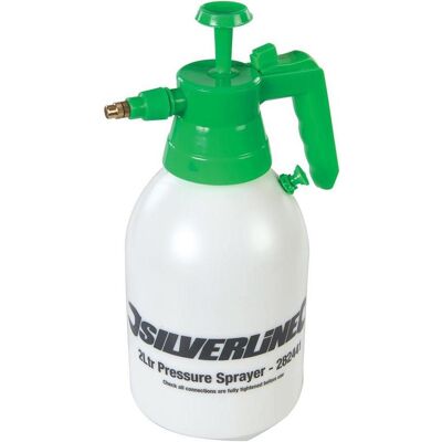 Silverline, Sprühflasche, Pumpsprüher, 2 l 2 l (2 l) Silverline, Sprühflasche, Pumpsprüher, 2 l 2 l (2 l)