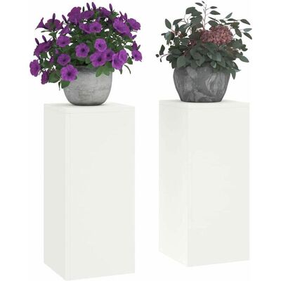 vidaXL, Pflanzenständer + Blumentreppe, Linluner (2x (55 cm)) vidaXL, Pflanzenständer + Blumentreppe, Linluner (2x (55 cm))