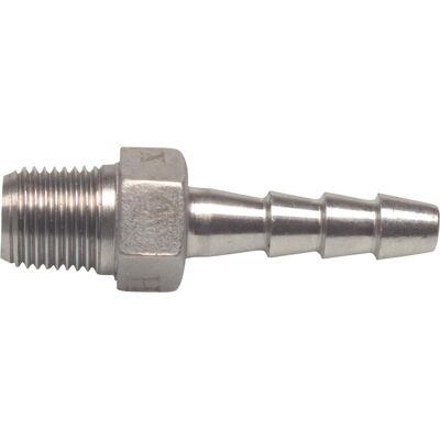 Magni, Schlauchanschluss + Schlauchverbinder, Edelstahl Schlauchtülle V4A, 1/2" AG x 13mm Tülle aussen (Schlauchschelle) Magni, Schlauchanschluss + Schlauchverbinder, Edelstahl Schlauchtülle V4A, 1/2" AG x 13mm Tülle aussen (Schlauchschelle)