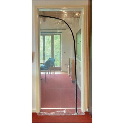 Magni, Giesskanne, Staubschutztür 1,2 x 2,2m Reissverschluss, Klebeband Magni, Giesskanne, Staubschutztür 1,2 x 2,2m Reissverschluss, Klebeband