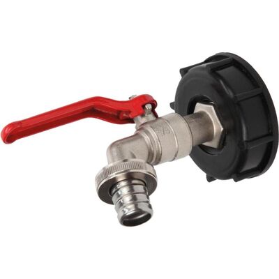 Magni, Regentonne + Erdtanks, Kugelhahn Metall 3/4"zu I BC-TankFloraworldBeschaff ungsartikel Magni, Regentonne + Erdtanks, Kugelhahn Metall 3/4"zu I BC-TankFloraworldBeschaff ungsartikel