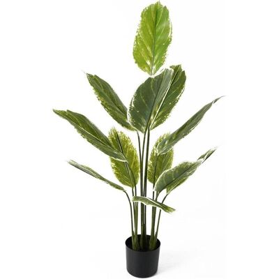 present time, Kunstpflanzen, Kunstplant Calathea Large - Groen - 70x70x116cm - Modern (116 cm) present time, Kunstpflanzen, Kunstplant Calathea Large - Groen - 70x70x116cm - Modern (116 cm)