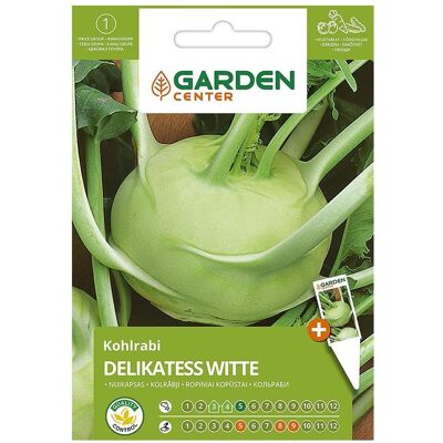 Garden Center, Samen, Cabbage Seeds Kohlrabi Delicacy Witte (Gemüsesamen) Garden Center, Samen, Cabbage Seeds Kohlrabi Delicacy Witte (Gemüsesamen)