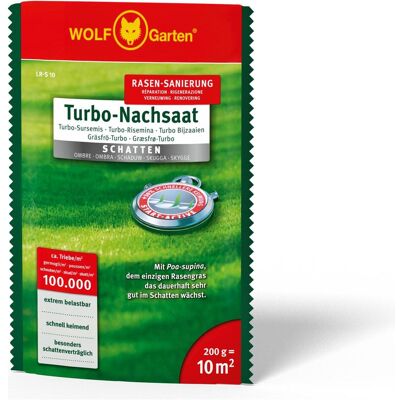 Wolf-Garten, Samen, Turbo-Nachsaat (Rasensamen) Wolf-Garten, Samen, Turbo-Nachsaat (Rasensamen)