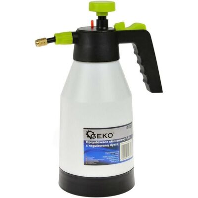 GEKO, Sprühflasche, Handdrucksprüher, Messingdüse, 1,5l (1.50 l) GEKO, Sprühflasche, Handdrucksprüher, Messingdüse, 1,5l (1.50 l)