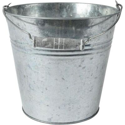 KSD, Blumentopf, Zinc bucket, for outdoors ø18 x 17 cm (18 x 17 cm) KSD, Blumentopf, Zinc bucket, for outdoors ø18 x 17 cm (18 x 17 cm)