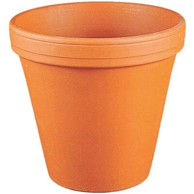 Spang, Blumentopf, Blumentopf Ton Ø8,3cm natur Spang, Blumentopf, Blumentopf Ton Ø8,3cm natur