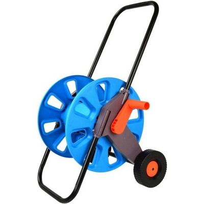 GEKO, Gartenschlauch Aufbewahrung, Haspeltrommel für 60m Gartenschlauch, fahrbar GEKO, Gartenschlauch Aufbewahrung, Haspeltrommel für 60m Gartenschlauch, fahrbar