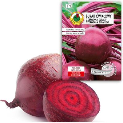 Apte, Samen, PNOS Beschichtete Samen Rote Bete Opole Packung mit 100 (Gemüsesamen) Apte, Samen, PNOS Beschichtete Samen Rote Bete Opole Packung mit 100 (Gemüsesamen)