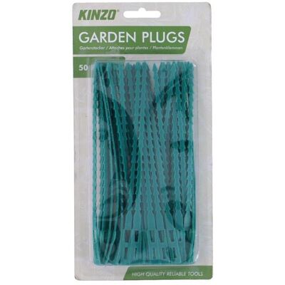 Kinzo, Pflanzen Zubehör, Pflanzstreifen 50Stück PE (12 cm, 1.20 cm) Kinzo, Pflanzen Zubehör, Pflanzstreifen 50Stück PE (12 cm, 1.20 cm)