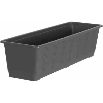 Geli, Blumentopf, Blumenkasten Standard Kunststoff 60x17x14 cm anthrazit (60 x 17 x 14 cm) Geli, Blumentopf, Blumenkasten Standard Kunststoff 60x17x14 cm anthrazit (60 x 17 x 14 cm)