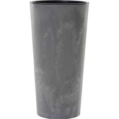 Siena Garden, Blumentopf, Pflanzgefässe LOCON STONE grau Betonoptik, 25 x 46,5 cm Kunststoffgefäss mit Einsatz (25 x 46.50 cm) Siena Garden, Blumentopf, Pflanzgefässe LOCON STONE grau Betonoptik, 25 x 46,5 cm Kunststoffgefäss mit Einsatz (25 x 46.50 cm)
