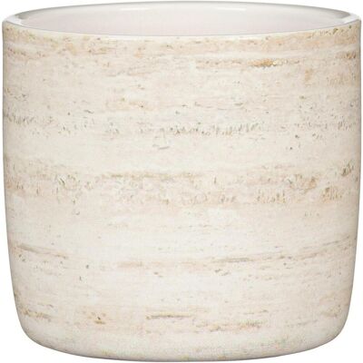 Scheurich, Blumentopf, Flower pot 69668, ceramics, beige (15 x 13.60 cm) Scheurich, Blumentopf, Flower pot 69668, ceramics, beige (15 x 13.60 cm)