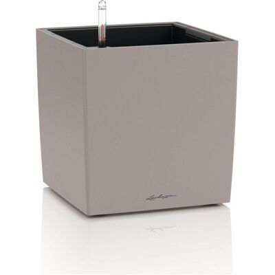 LECHUZA - CUBE Color 30 - Sandbraun - Pflanzgefäß LECHUZA - CUBE Color 30 - Sandbraun - Pflanzgefäß