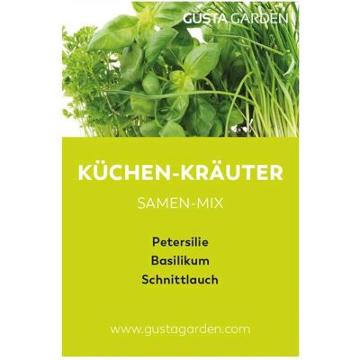 Gusta Garden, Samen, Samen Mix Küchen-Kräuter HARRY HERBS (Kräutersamen) Gusta Garden, Samen, Samen Mix Küchen-Kräuter HARRY HERBS (Kräutersamen)