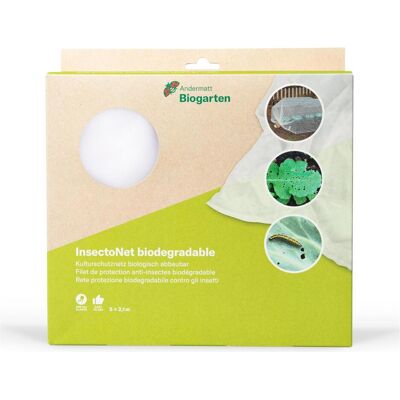 Andermatt Biogarten, Pflanzen Winterschutz + Gartenvlies, InsectoNet 5x2.1m PLA aus Bioplastik (1 Stk) Andermatt Biogarten, Pflanzen Winterschutz + Gartenvlies, InsectoNet 5x2.1m PLA aus Bioplastik (1 Stk)