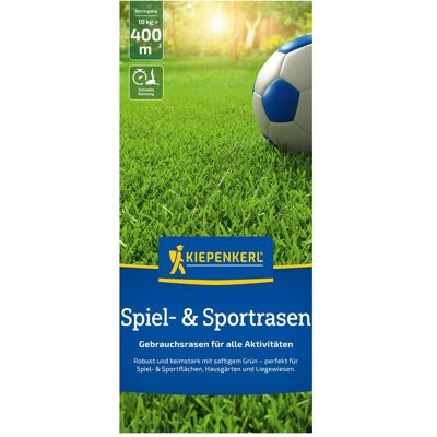 Kiepenkerl, Samen, Spiel- und Sportrasen, 10 kg (Rasensamen) Kiepenkerl, Samen, Spiel- und Sportrasen, 10 kg (Rasensamen)