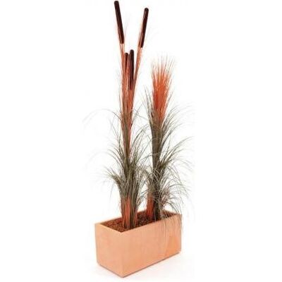 Europalms, Kunstpflanzen, Schilfgras, künstlich, hellbraun, 127cm Europalms, Kunstpflanzen, Schilfgras, künstlich, hellbraun, 127cm
