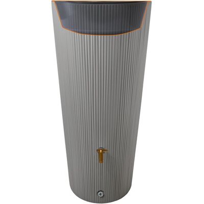 Graf, Regentonne + Erdtanks, Regenspeicher » VASO 2 in 1 « zinkgrau - 220 l inkl. Pflanzschale (220 l) Graf, Regentonne + Erdtanks, Regenspeicher » VASO 2 in 1 « zinkgrau - 220 l inkl. Pflanzschale (220 l)