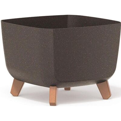 Prosperplast, Blumentopf, Gracia Square Eco Wood Flower Pot 29x29cm Coffee (29 x 29 x 22 cm) Prosperplast, Blumentopf, Gracia Square Eco Wood Flower Pot 29x29cm Coffee (29 x 29 x 22 cm)