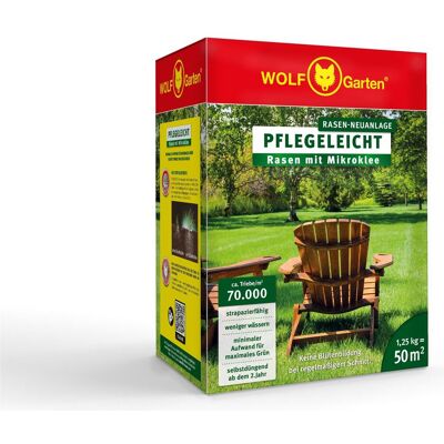 Wolf-Garten, Samen, Rasen mit Mikroklee L-MI 50 (Rasensamen) Wolf-Garten, Samen, Rasen mit Mikroklee L-MI 50 (Rasensamen)
