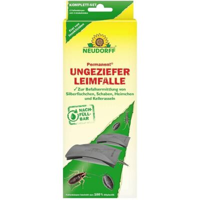 Neudorff, Tierfalle, Permanent Ungeziefer Leimfalle 2 Stk Neudorff, Tierfalle, Permanent Ungeziefer Leimfalle 2 Stk